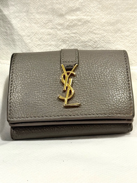 Saint Laurent Handbags - Breathtaking Saint Laurent (YSL) Cassandre Origami Tiny Wallet(Full Inclusion)